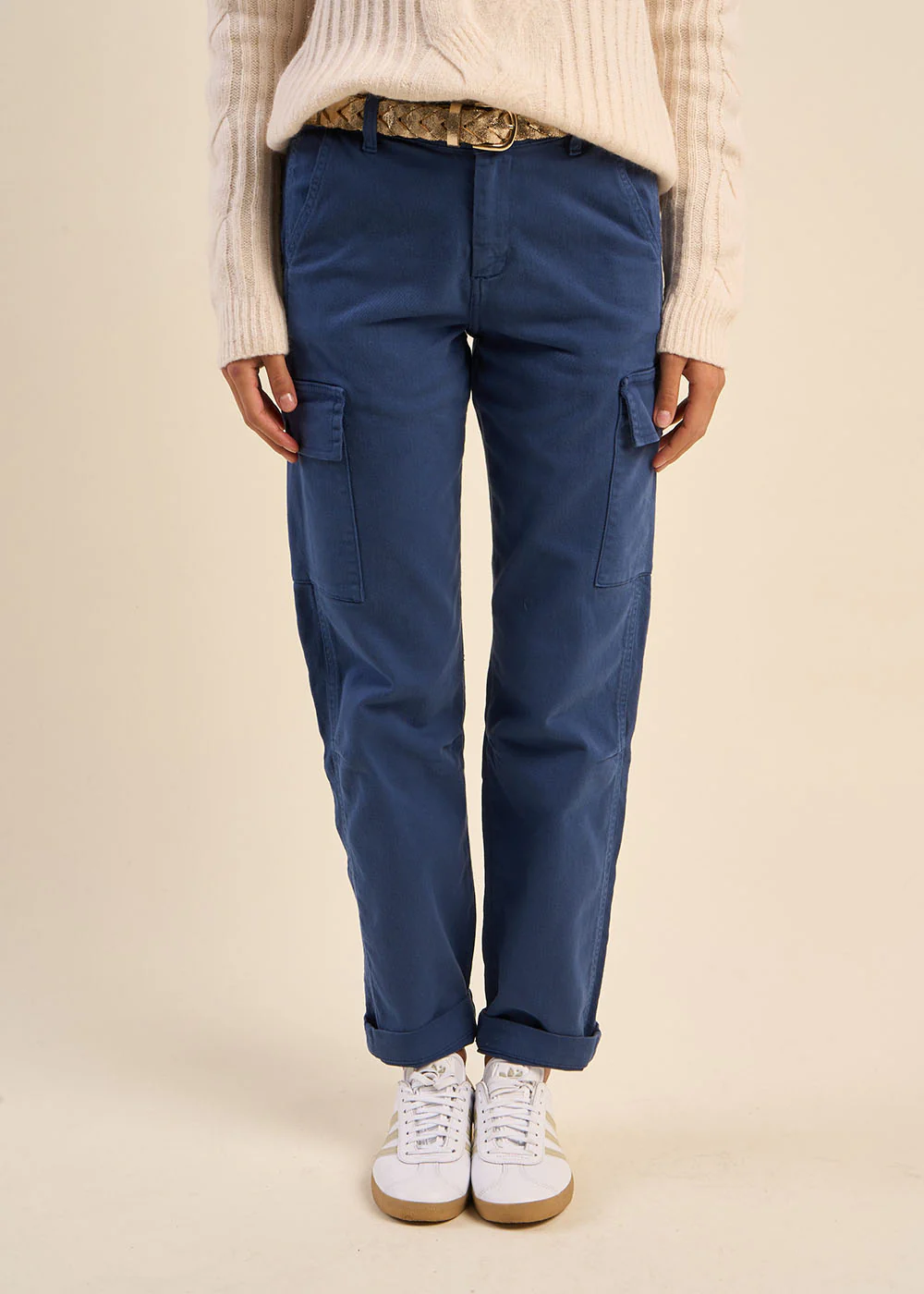 Pantalon cargo taille haute – Image 5