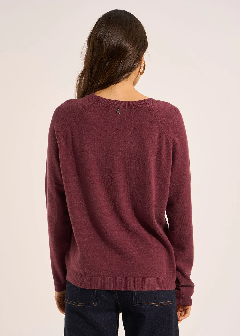 Pull col rond avec manches longues – Image 3