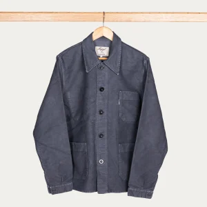 VESTE BOURGERON MOLESKINE Ardoise Unisexe