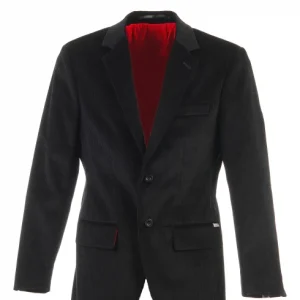 Veste ANTIBES velours côtelé Noir