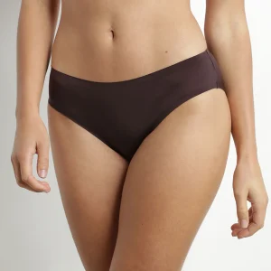 Culotte en microfibre marron précieux InvisiFree de Dim