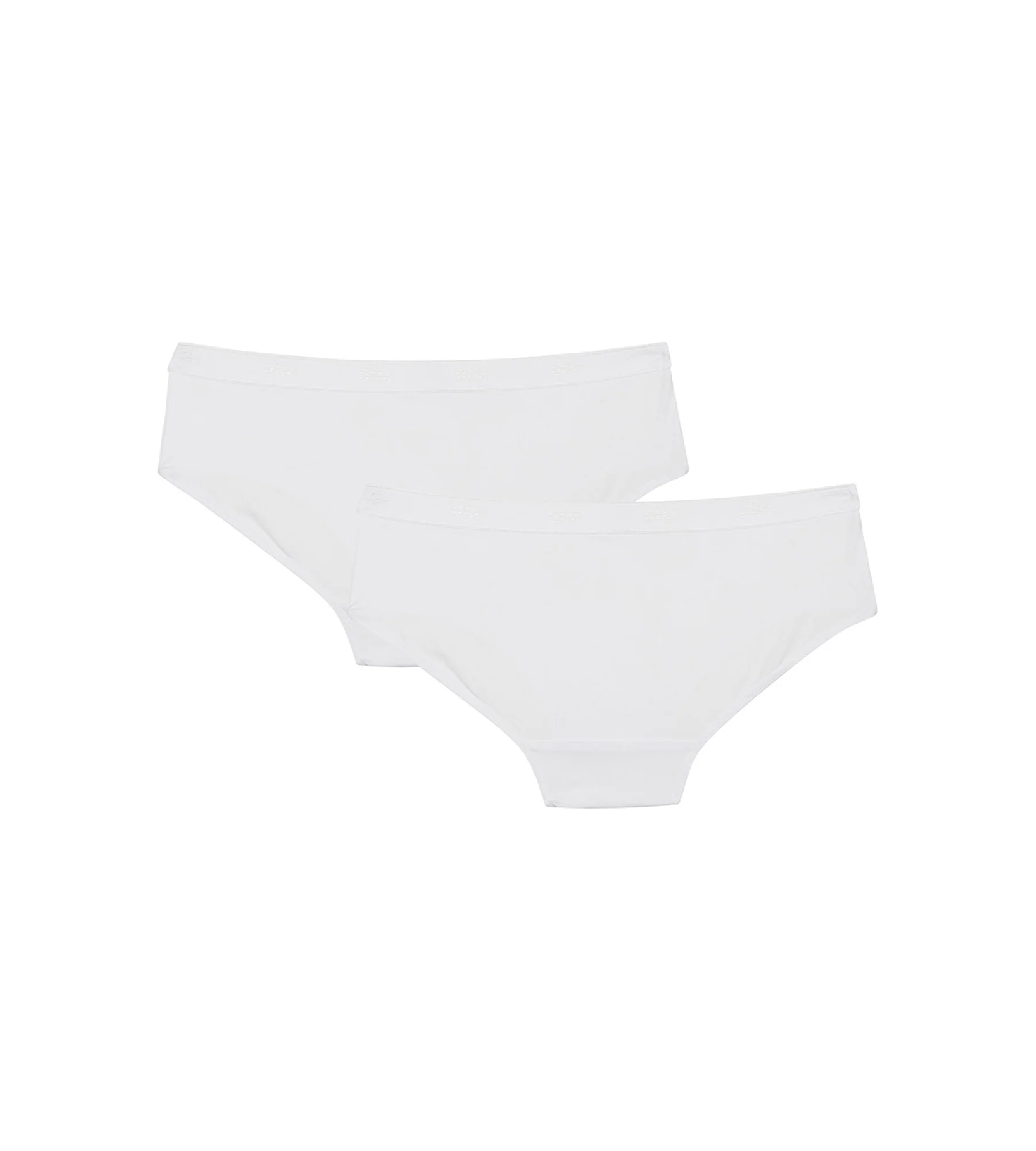 Lot de 2 shorties fille blancs – Pocket Micro