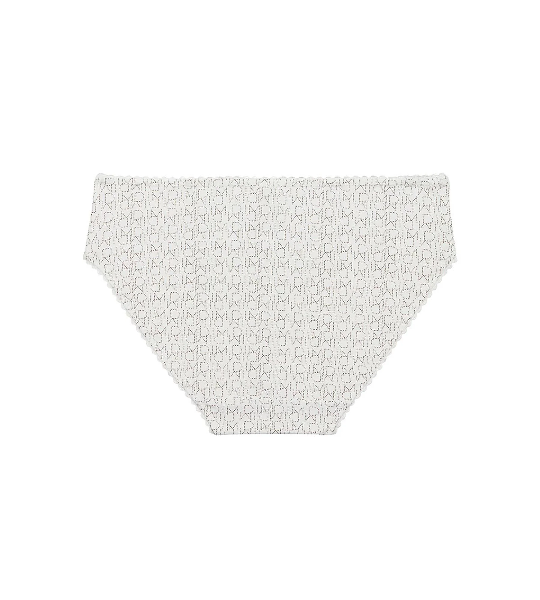 Culotte fille blanche imprimé logo – Dim Touch