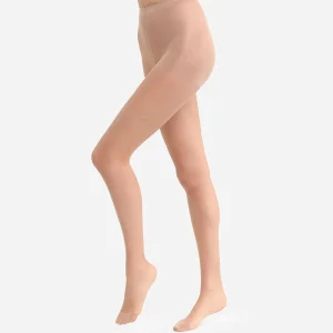 Collant chair en voile transparent effet nude Jour 17D Dim Body Touch