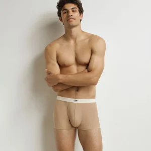 Boxer homme côtelé Praline Dim Elegant