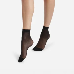 Lot de 2 paires de socquettes en voile renforcé Noir Ultra Resist