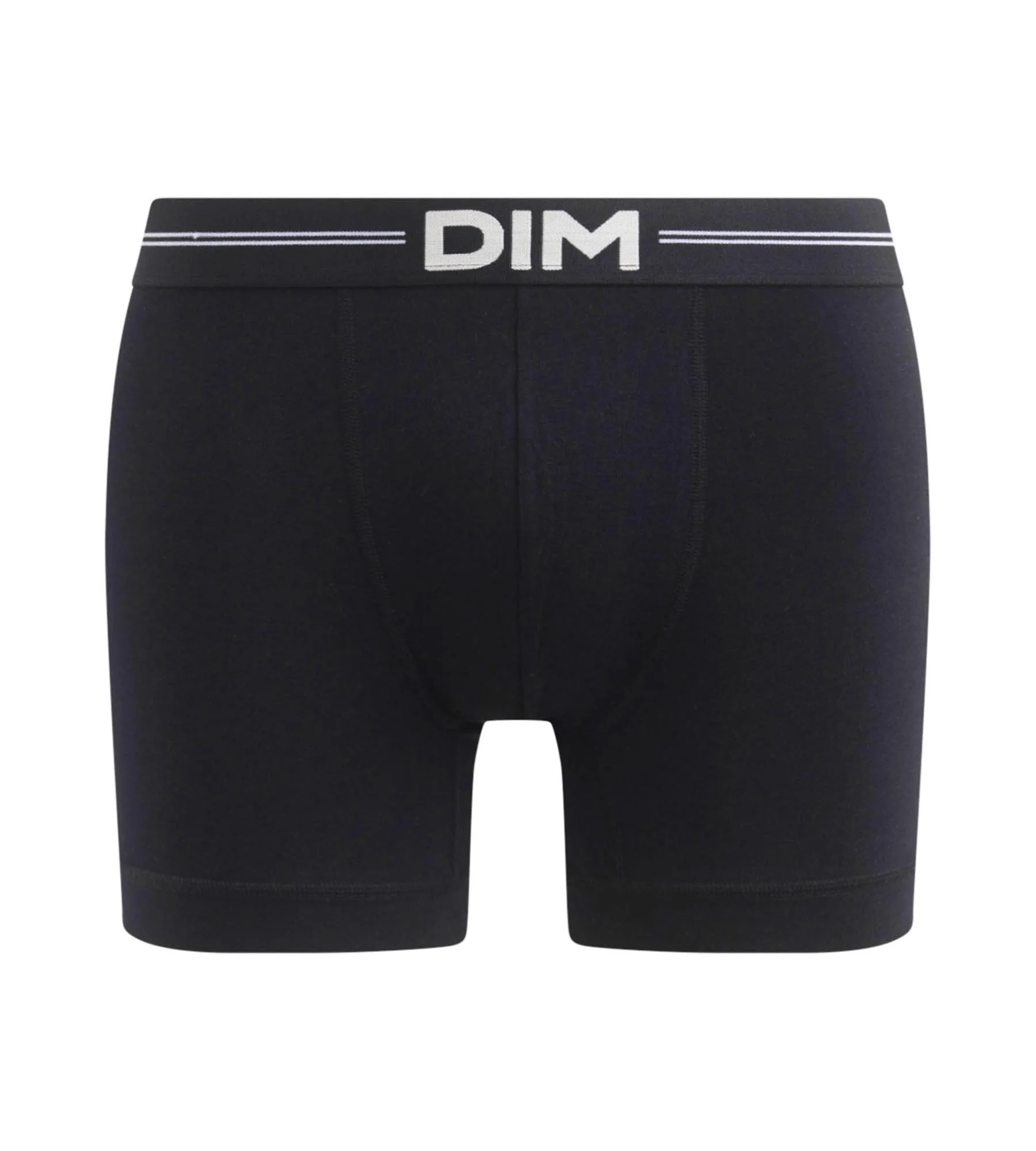 Boxer homme en coton modal à coutures plates Noir Dim Icons Essentiel – Image 3