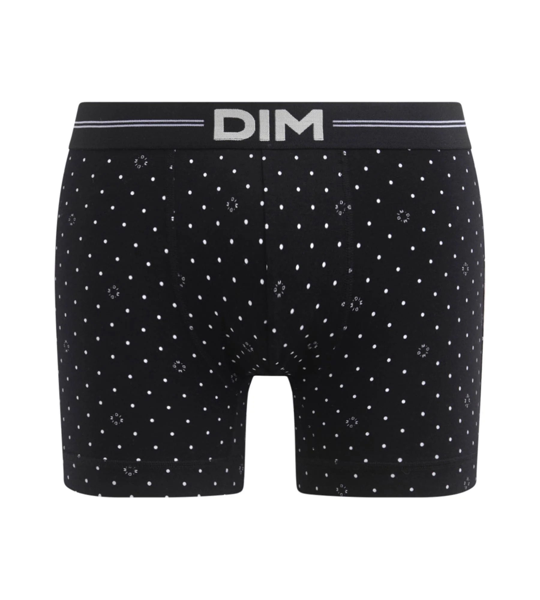 Boxer homme en coton modal à motif logomania Noir Dim Icons Essentiel – Image 3