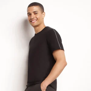 T-shirt de sport homme thermorégulateur en jersey Noir Dim Move