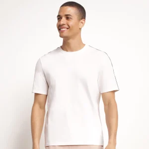 T-shirt de sport homme thermorégulateur en jersey Écru Dim Move