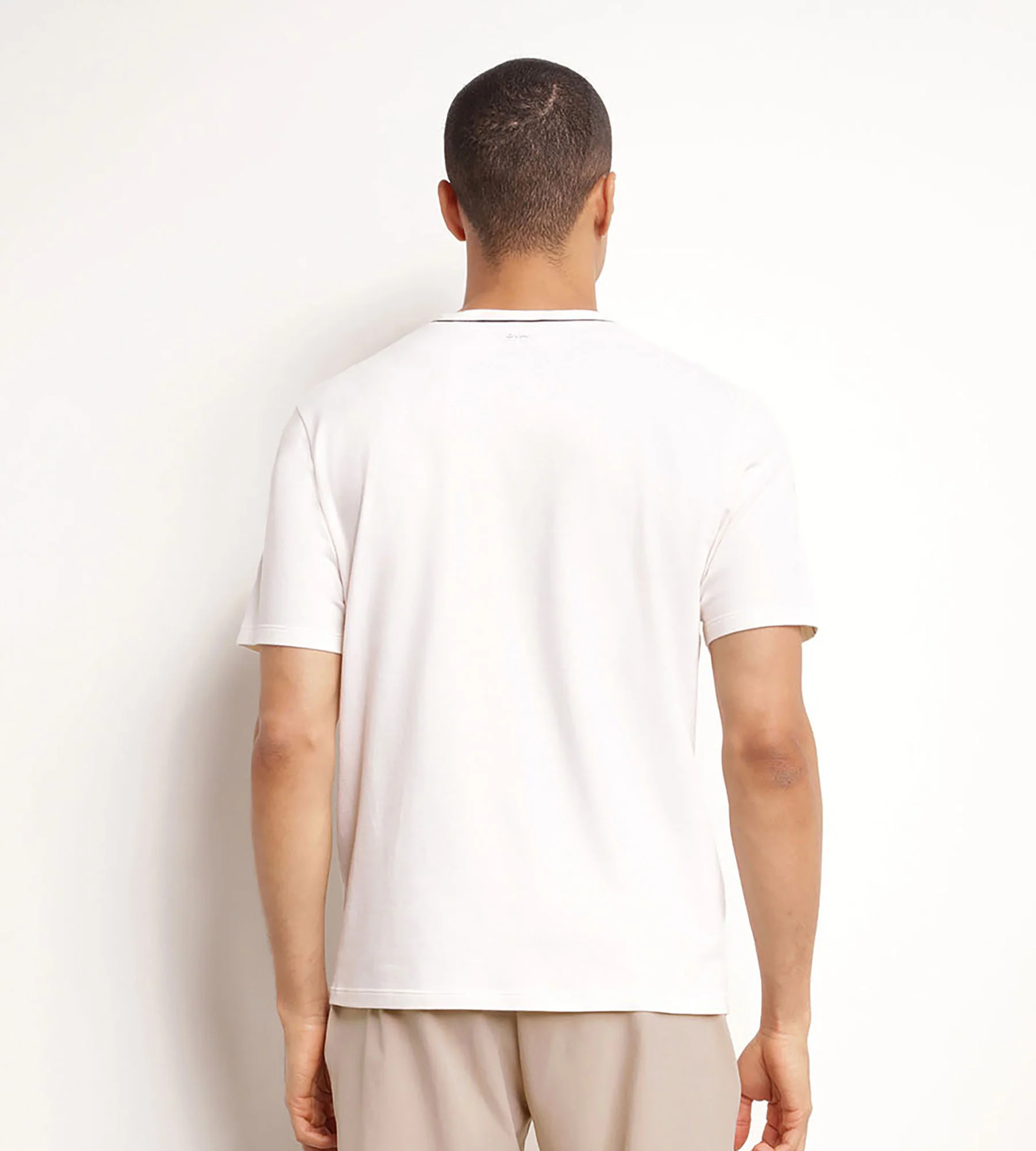 T-shirt de sport homme thermorégulateur en jersey Écru Dim Move