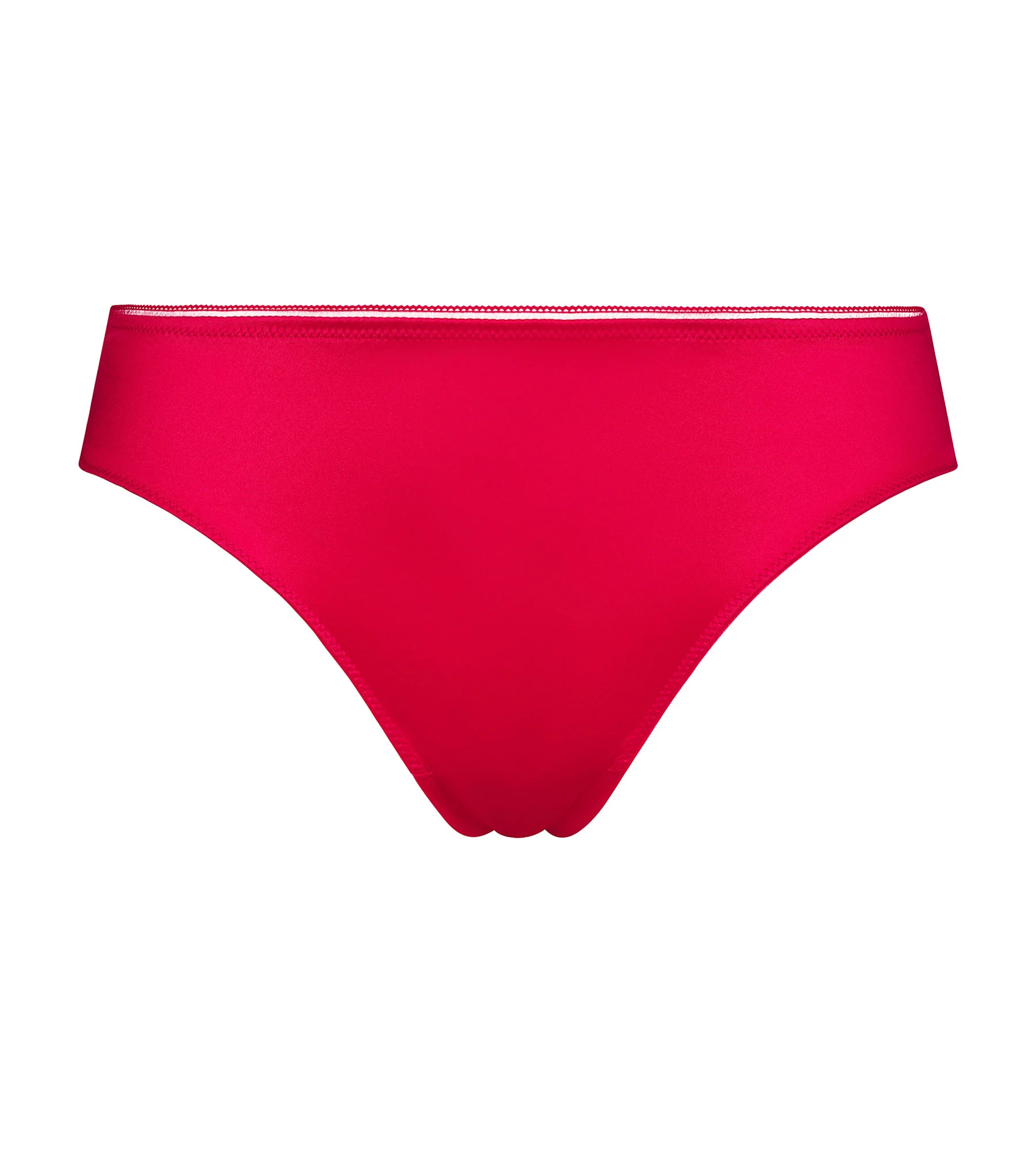 Tanga femme en microfibre satinée Rouge Dim Chéri – Image 5