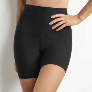 Panty gainant femme en microfibre sans couture Noir Dim Silhouette Invisible