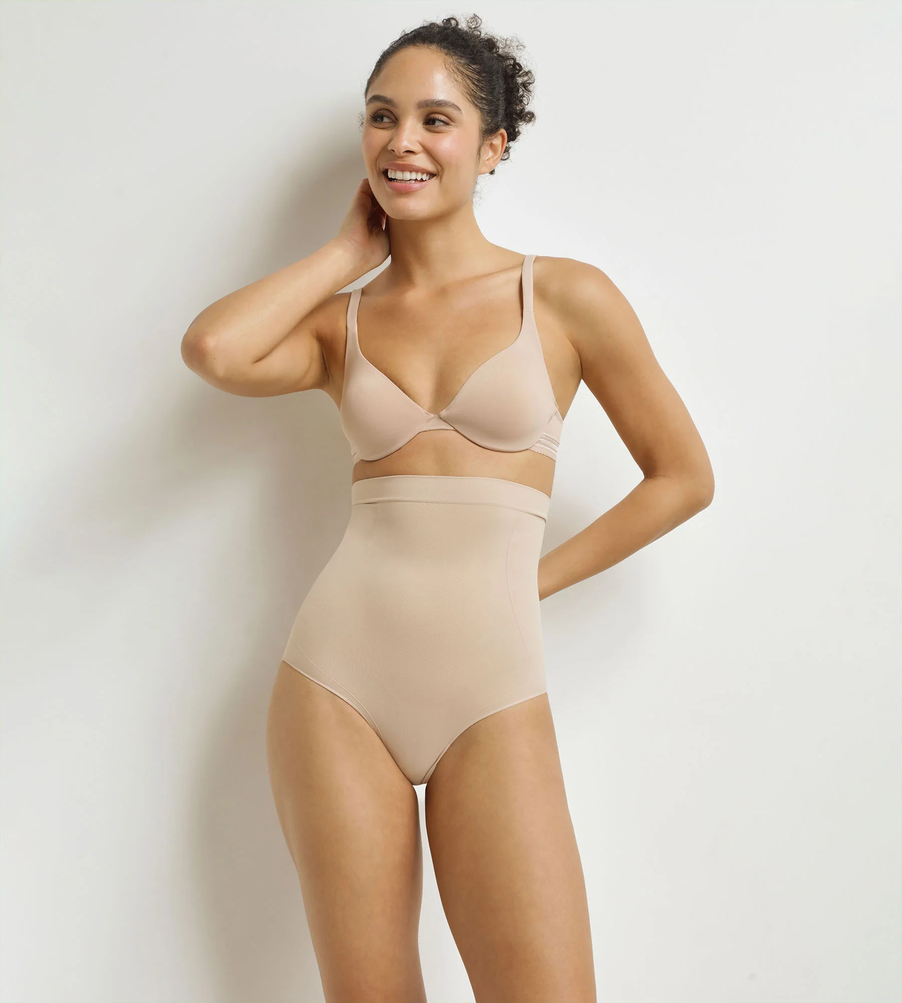 Culotte femme taille haute seconde peau Nude Dim Silhouette Seconde peau – Image 3