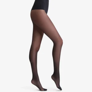 Collant noir Diam's Ventre Plat 25D