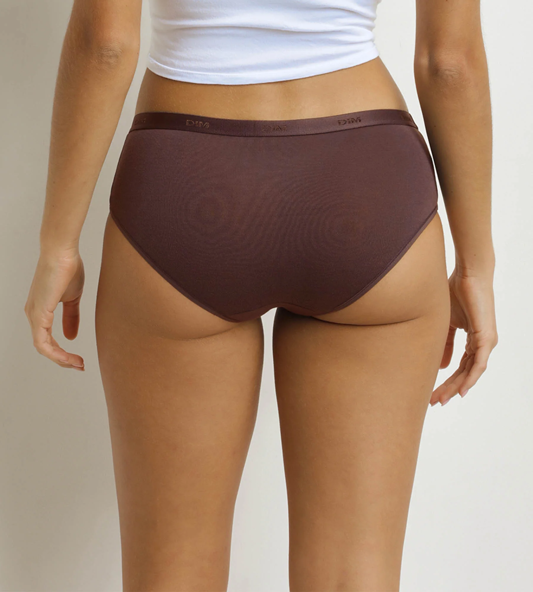 Lot de 3 boxers femme Cacao, Rouge, Noir Les Pockets Ecodim