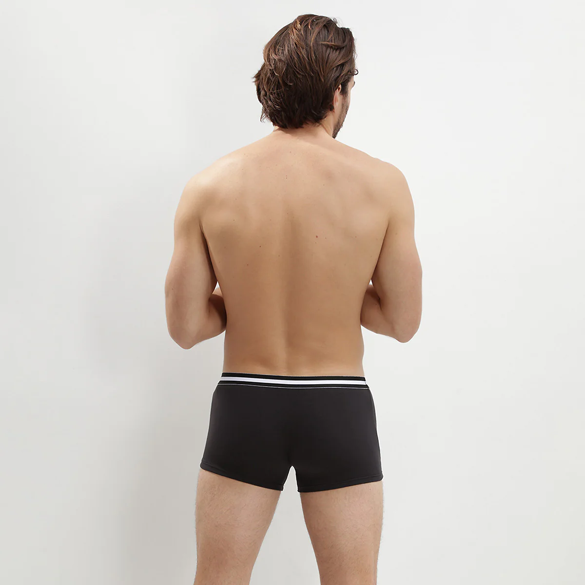 Lot de 4 boxers noirs ECODIM Coton