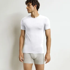T-shirt homme à manches courtes Blanc Dim Thermal