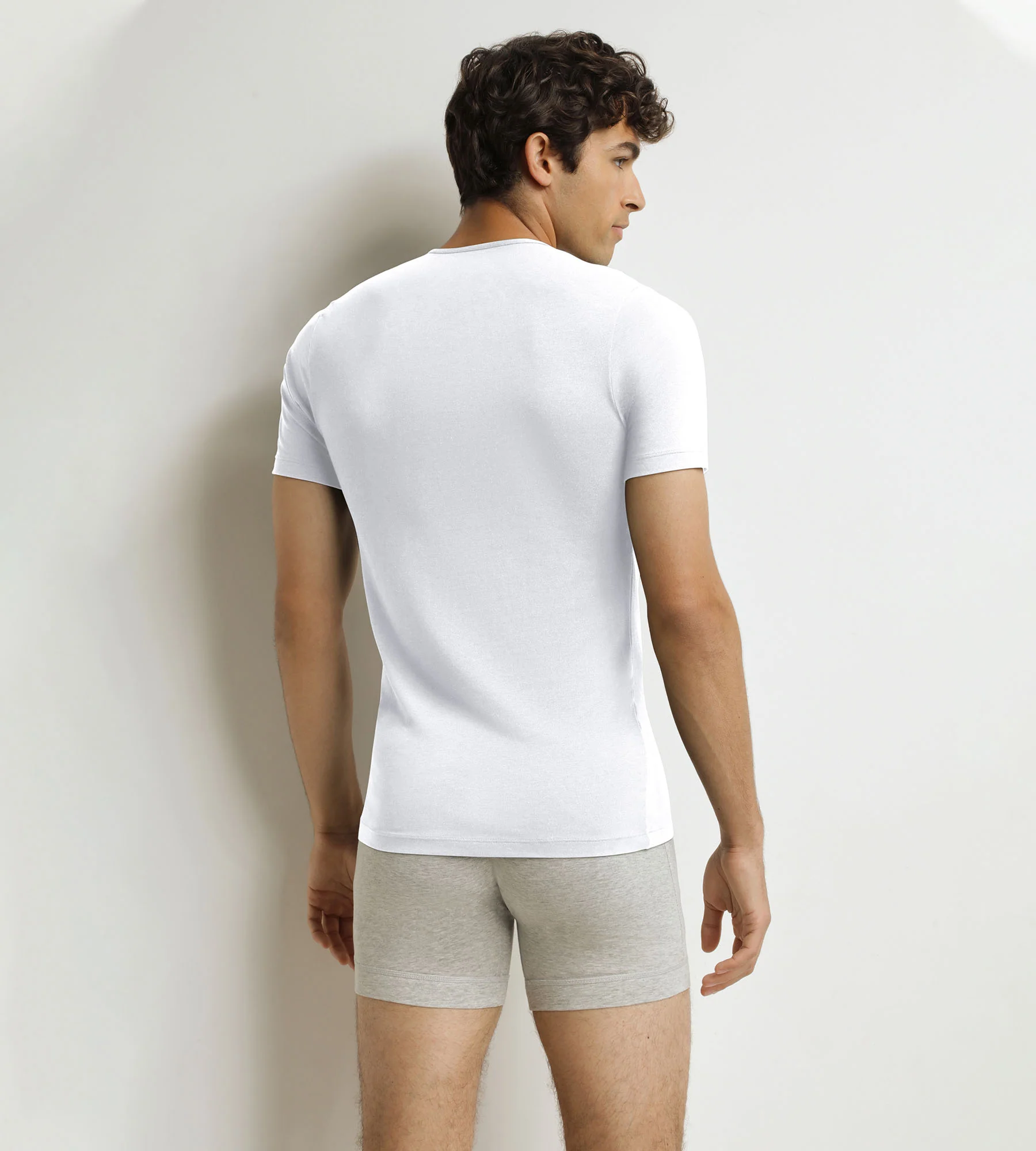 T-shirt homme à manches courtes Blanc Dim Thermal