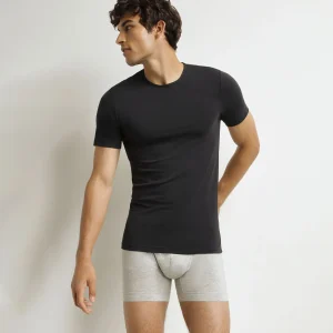 T-shirt homme à manches courtes Noir Dim Thermal