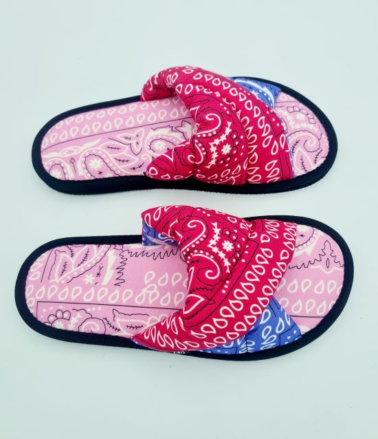 Mule Slide Violet Pink Arizona Love