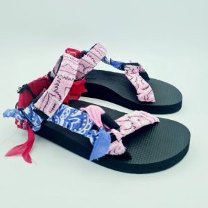 Sandale Trekky Mix Pink Bandana Arizona Love