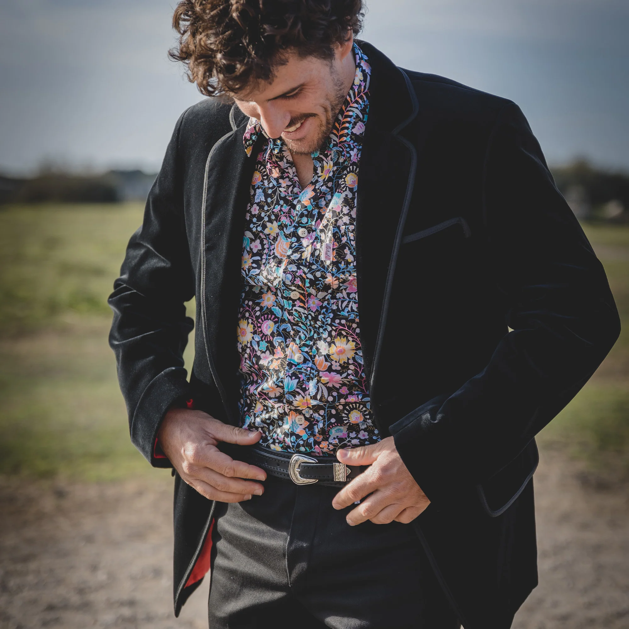 Véritable Veste de Gardian Homme noir
