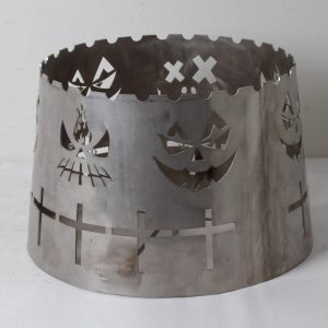 Abat-jour halloween en acier