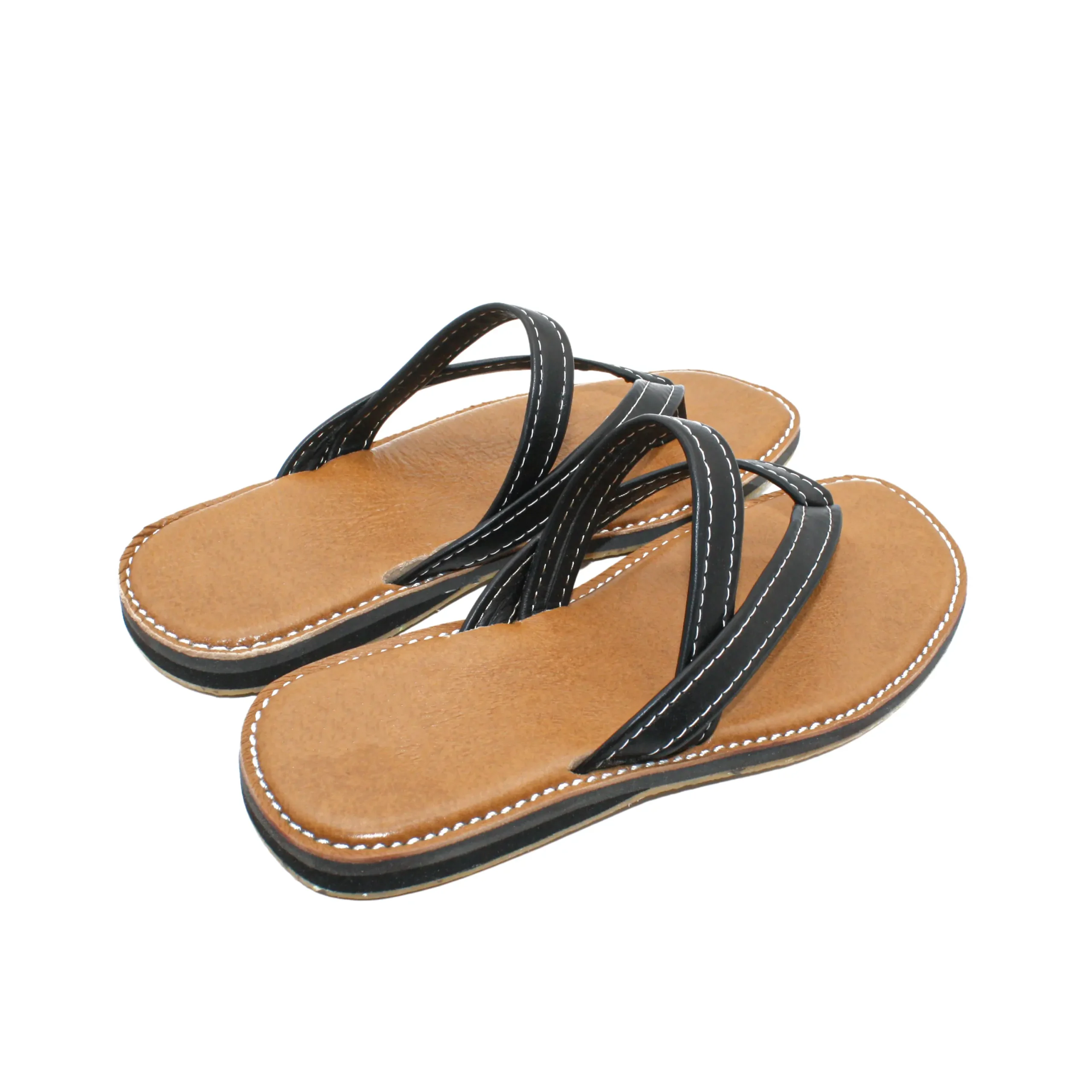 Claquette homme cuir noir – Image 3