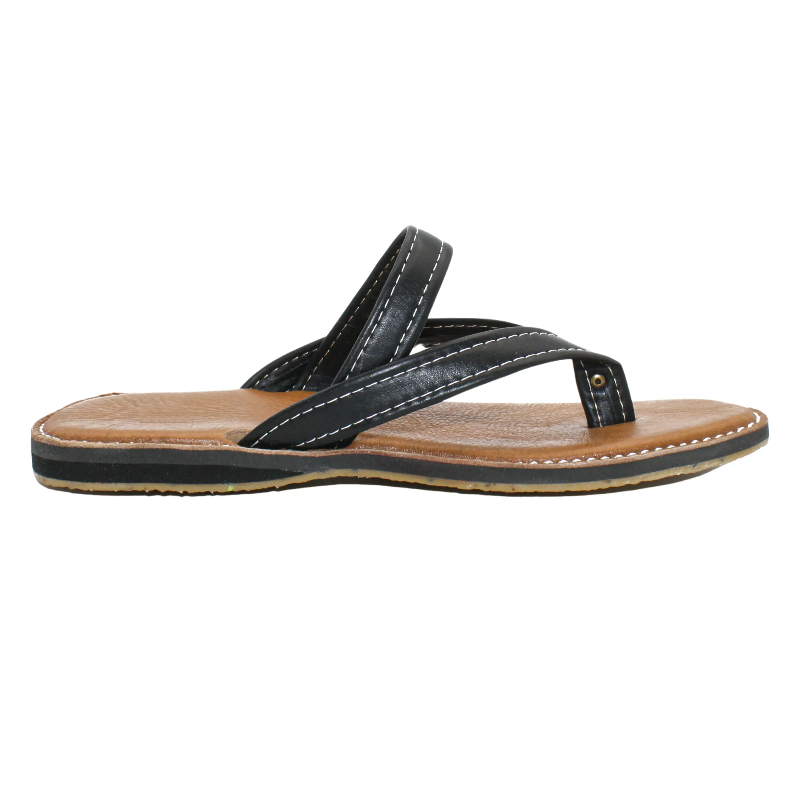 Claquette homme cuir noir – Image 4