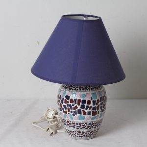 Lampe à poser – Pied mosaïque