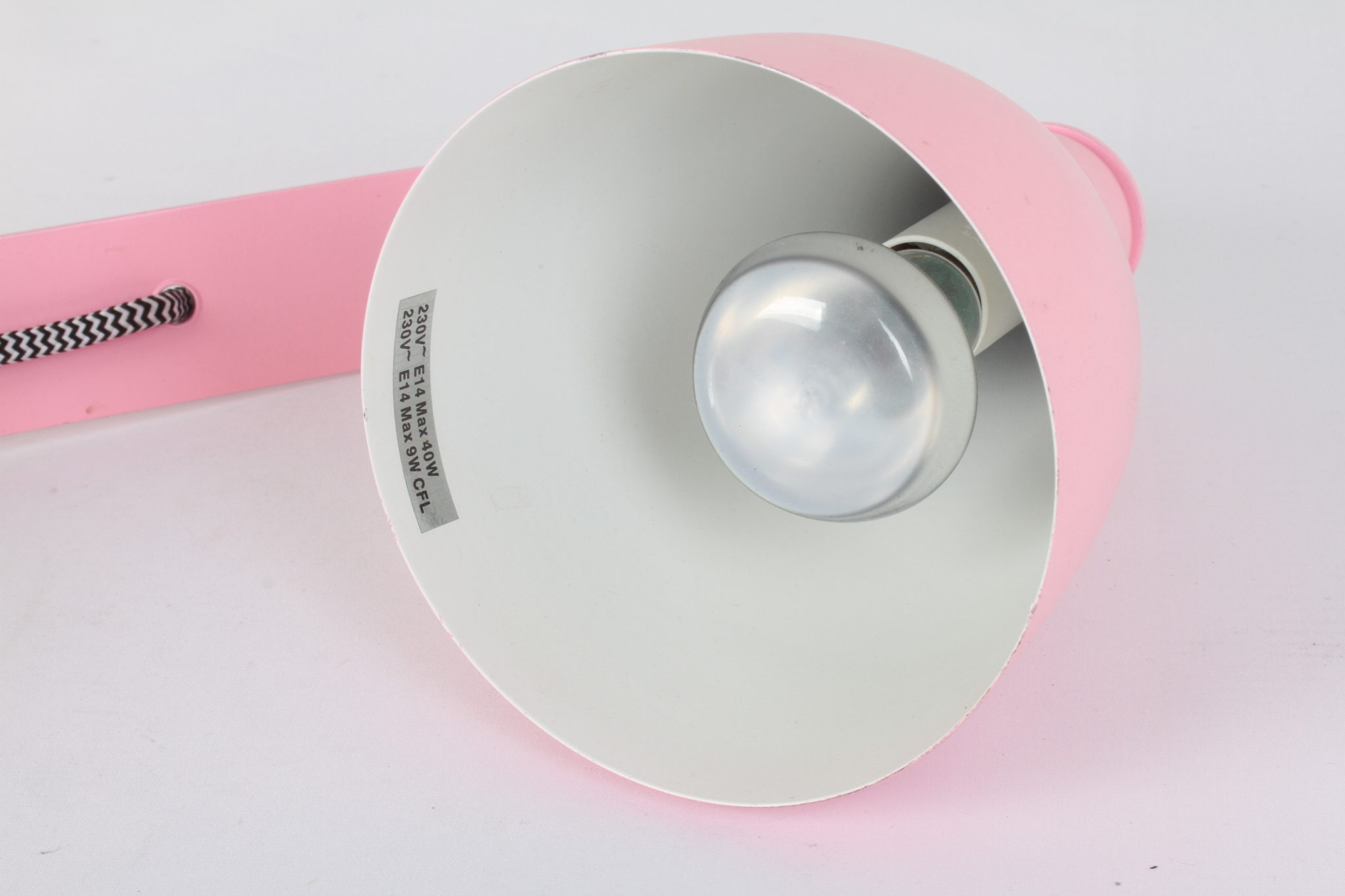Lampe de bureau en métal