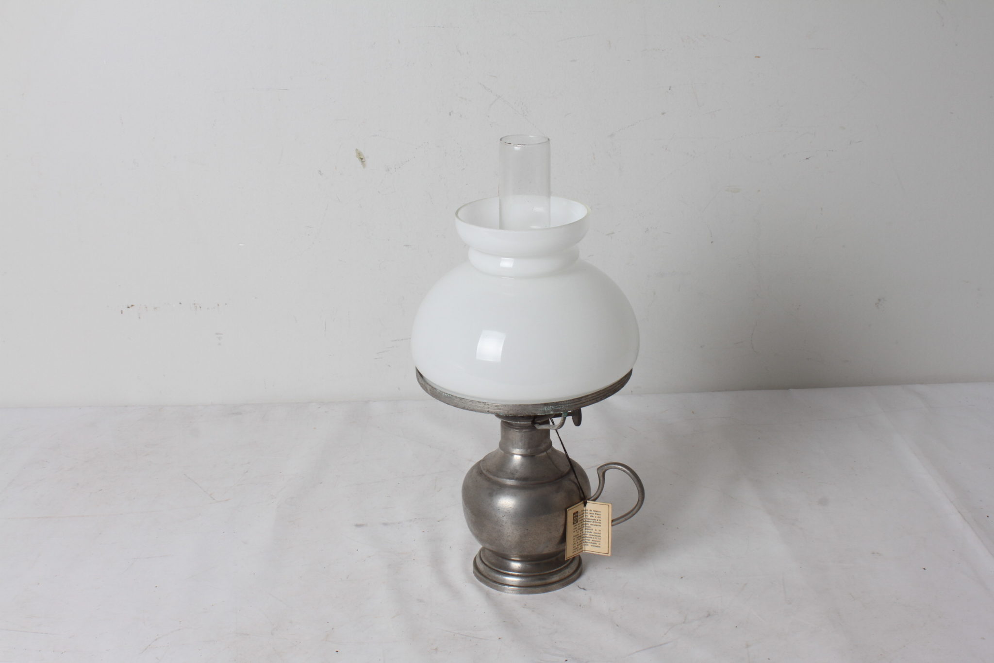 Lampe de table en étain – L&rsquo;Etain à la rose