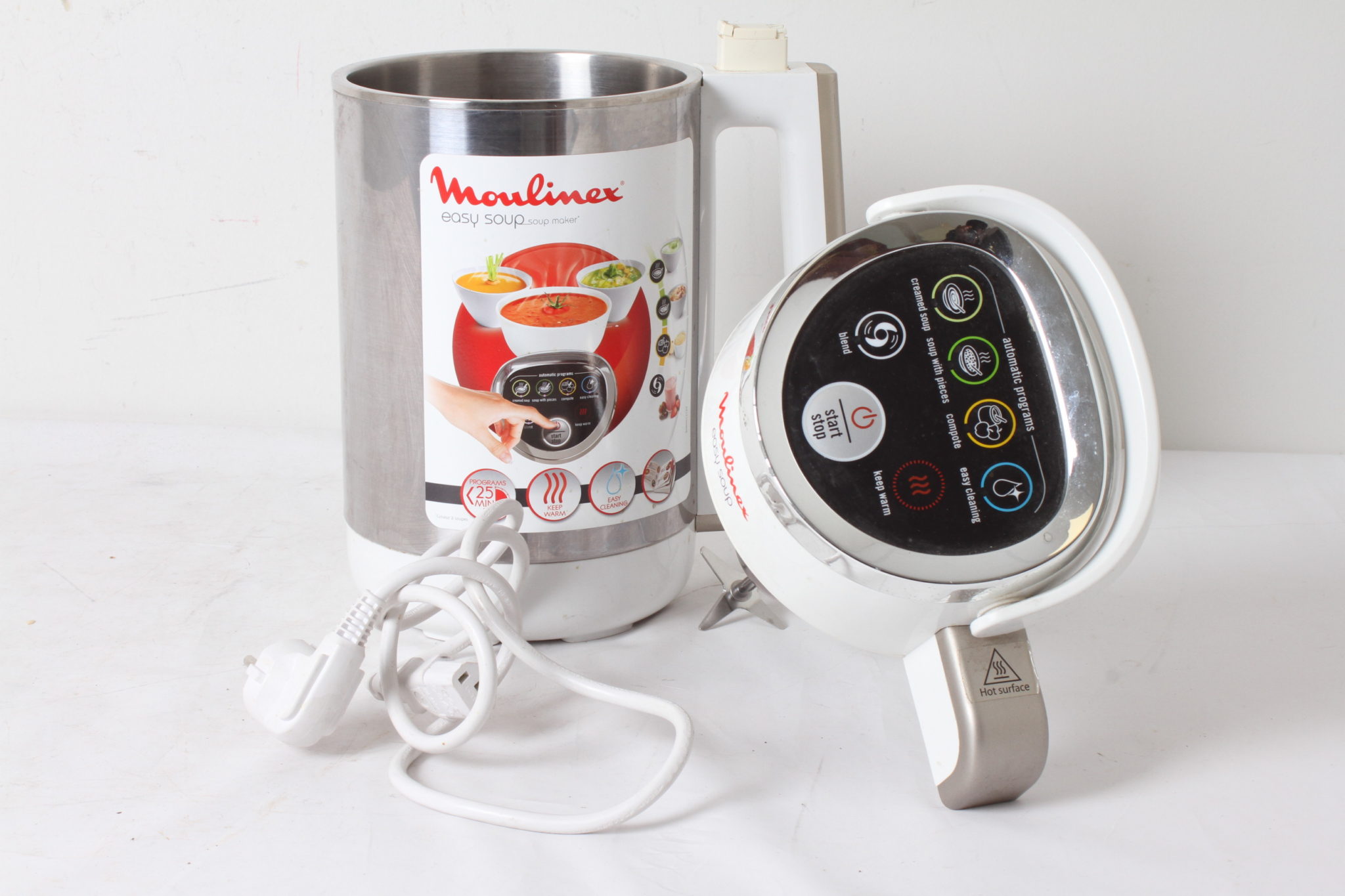Easy soup Moulinex – Blender chauffant, 5 programmes