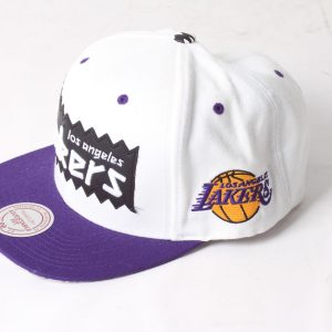 Casquette unisexe NBA Team – Lakers de Los Angeles –  Mitchell & Ness