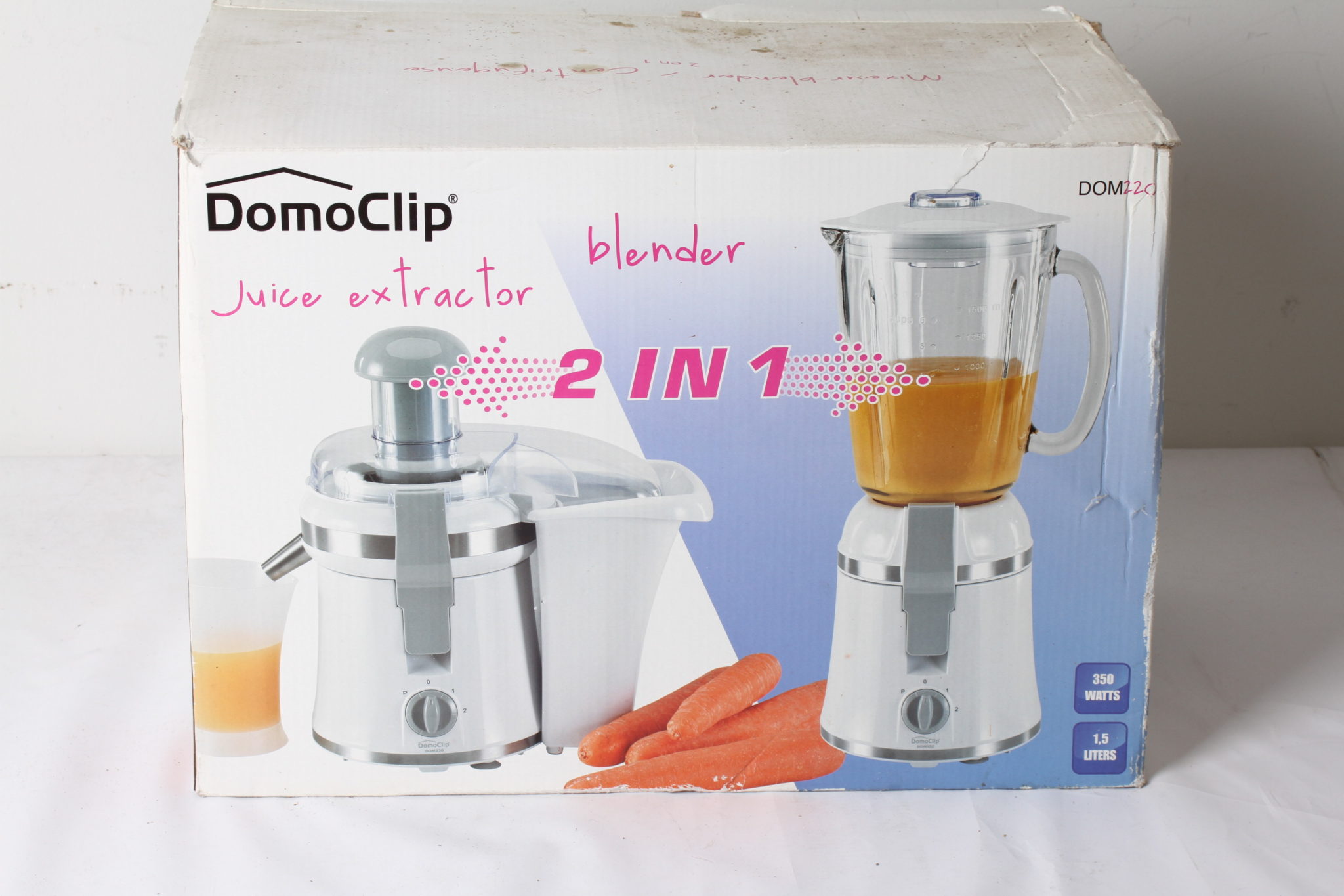 Centrifugeuse / Blender / Mixeur  –  DomoClip
