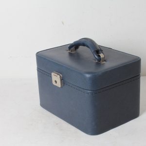 Vanity Case en Similicuir Vintage