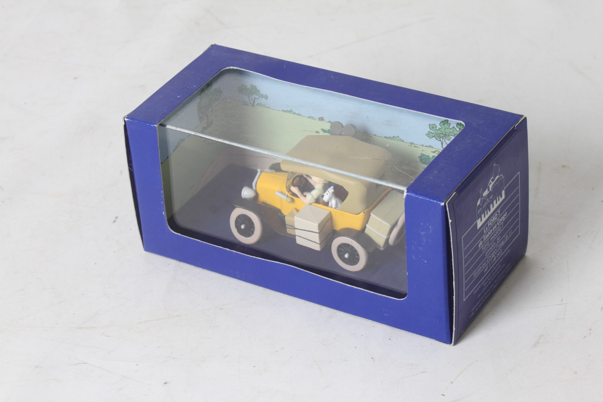 Véhicule miniature de collection « En voiture Tintin »  Tintin au Congo – Ford modèle T