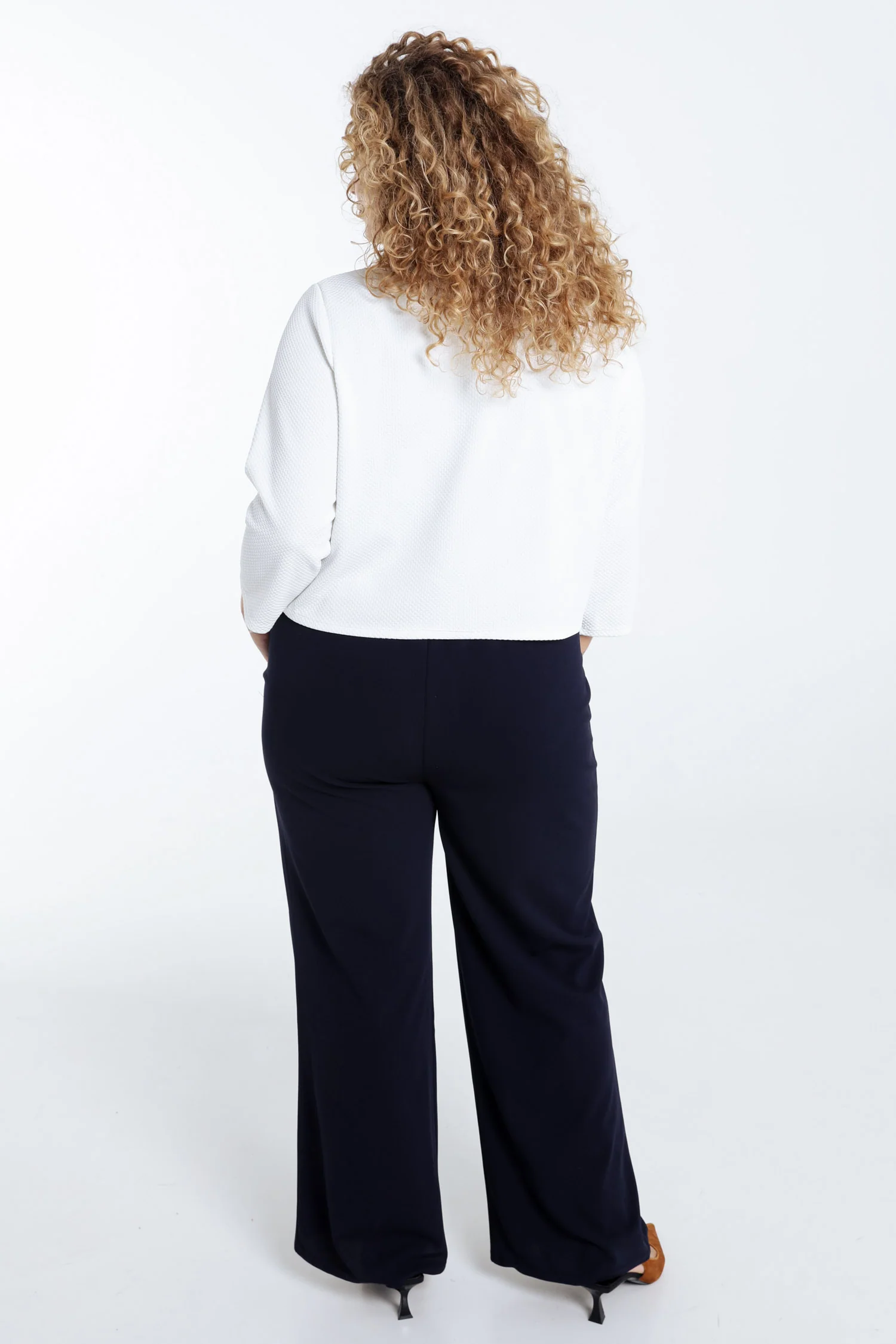 Veste maille effet nid d&rsquo;abeille unie