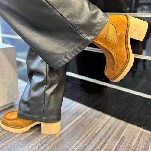 Fredda Bottine beige Reqins
