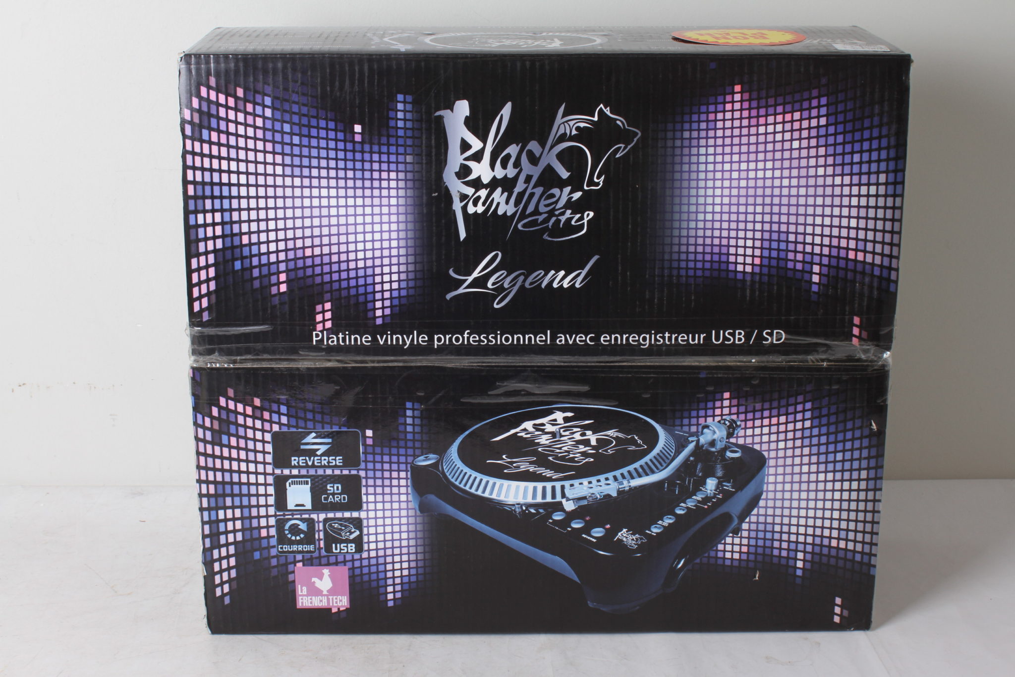 Platine vinyle Black Panther City Legend